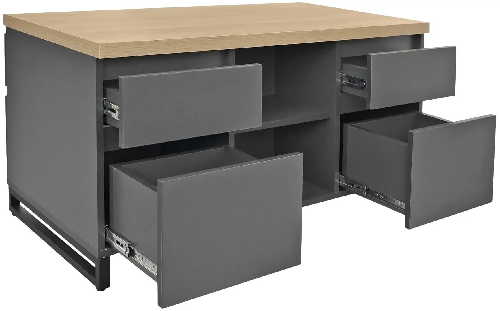Tumba DP Duet 60x120 (Graphite/Oak)