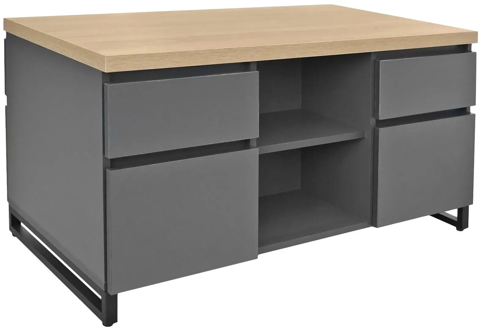 Tumba DP Duet 60x120 (Graphite/Oak)