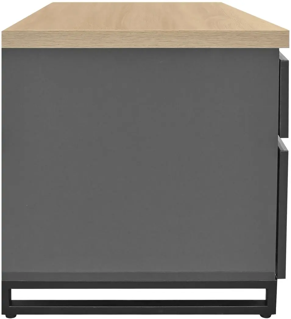 Тумба DP Duet Ordinara (Graphite/Oak)