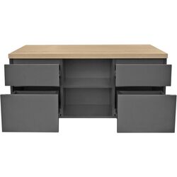 Тумба DP Duet Ordinara (Graphite/Oak) Thumb