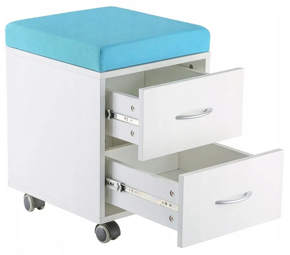 Puf-tumba Ergok Sid (White/Blue) - 2