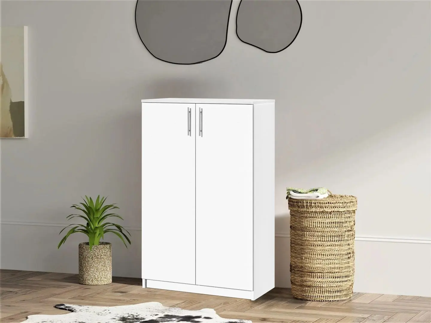 Dulap Fabrik Home Office-Line №8 (Ash White)