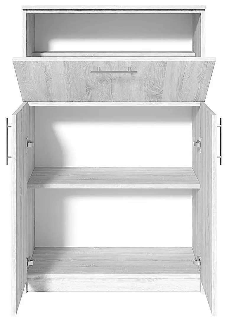 Dulap Fabrik Home Office-Line Nr.9 (Ash White) - 4