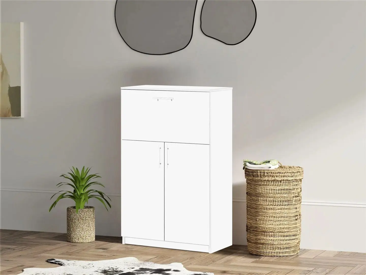 Dulap Fabrik Home Office-Line Nr.9 (Ash White)