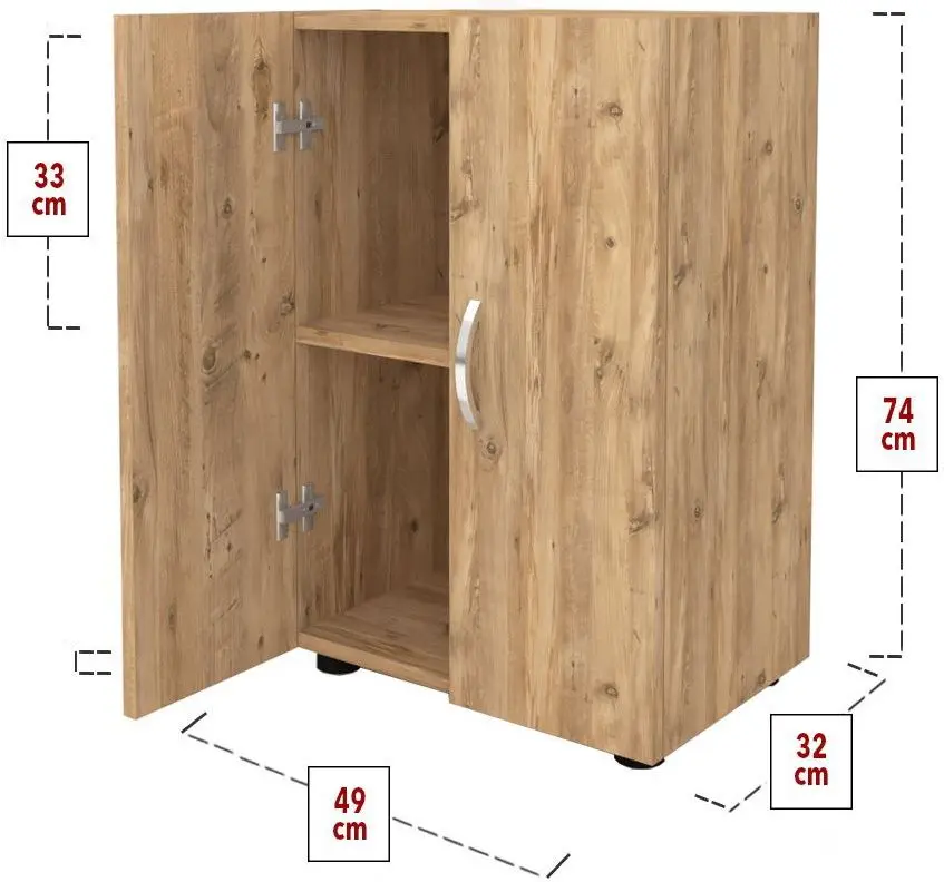 Шкафчик Fabulous 2 полки (Pine) - 5