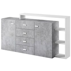 Tumba Helvetia Bota №27 2D4S (White/Colorado Concrete)