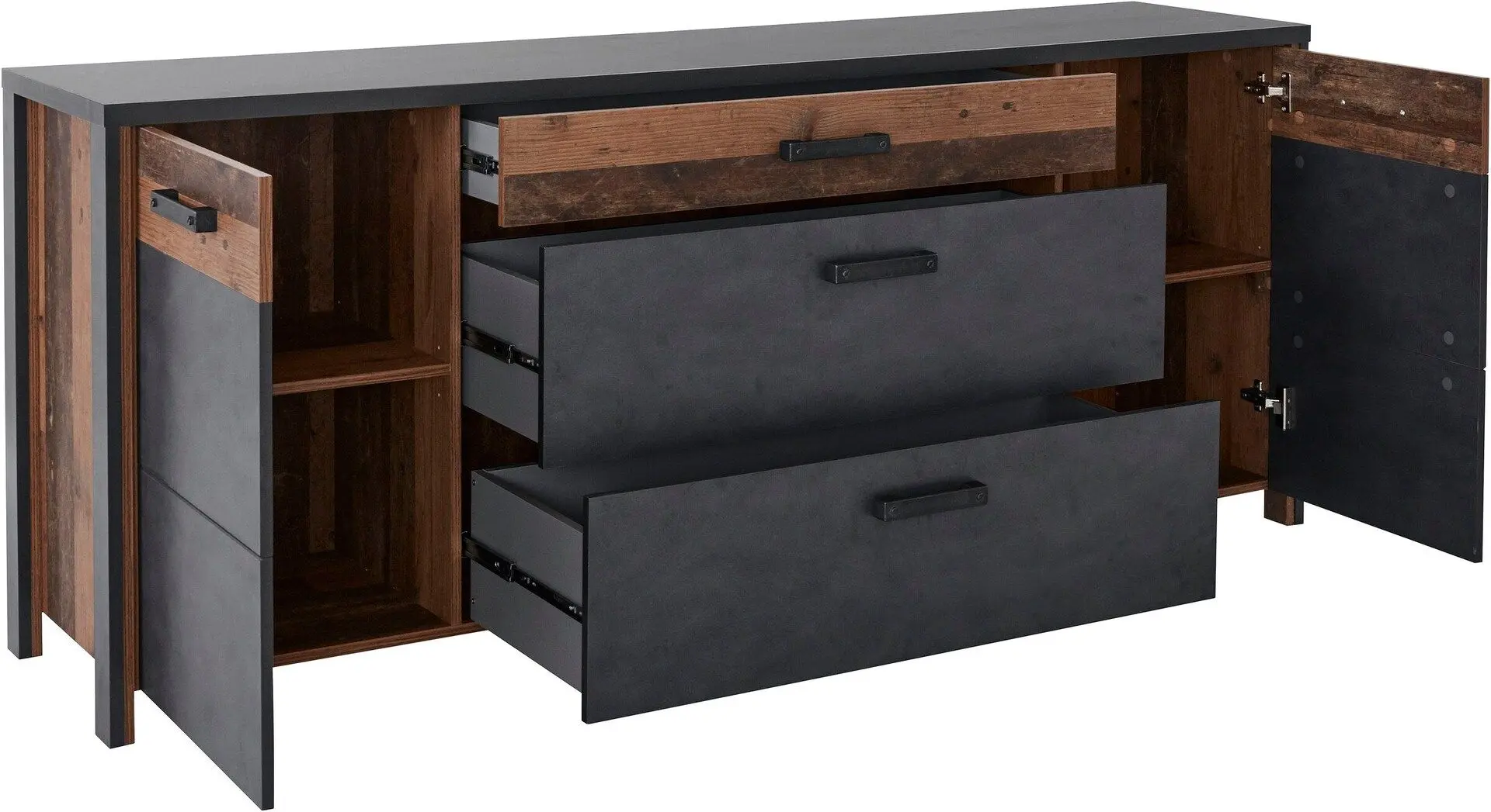 Tumba Helvetia Buffalo 241UKA25 2D3S (Matera Anthracite/Old Wood)