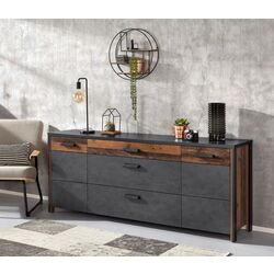 Tumba Helvetia Buffalo 241UKA25 2D3S (Matera Anthracite/Old Wood) Thumb