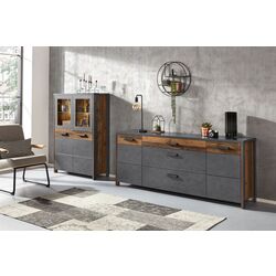 Tumba Helvetia Buffalo 241UKA25 2D3S (Matera Anthracite/Old Wood) Thumb