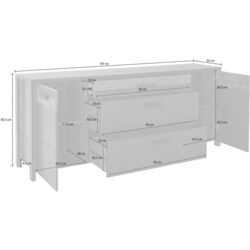 Tumba Helvetia Buffalo 241UKA25 2D3S (Matera Anthracite/Old Wood) Thumb