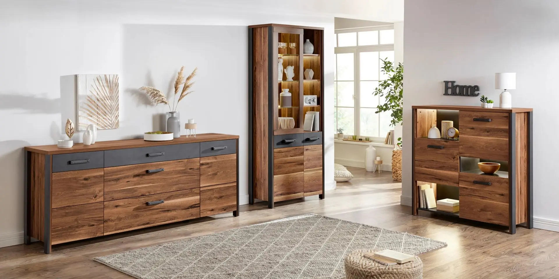 Tumba Helvetia Buffalo 24RMKA25 2D3S (Royalis Oak/Matera Anthracite) - 4