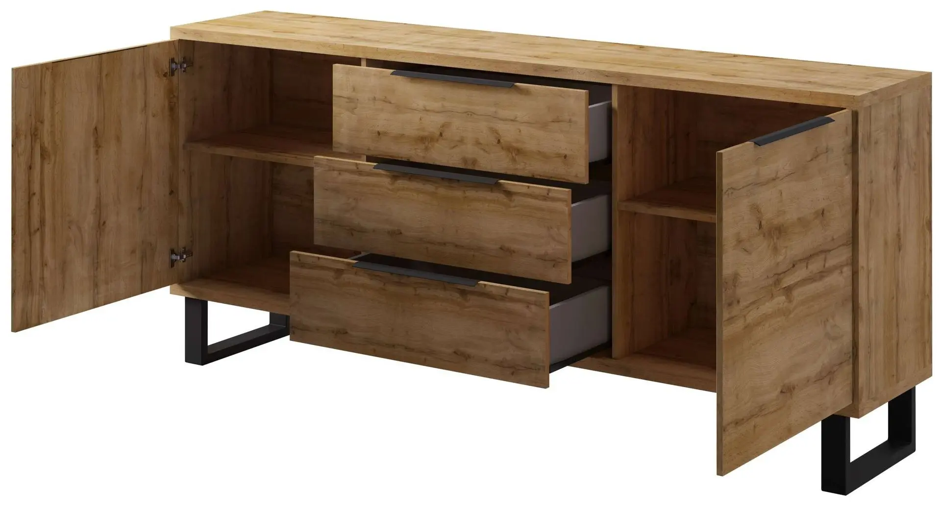 Tumba Helvetia Halle №25 2D3S (Wotan Oak)