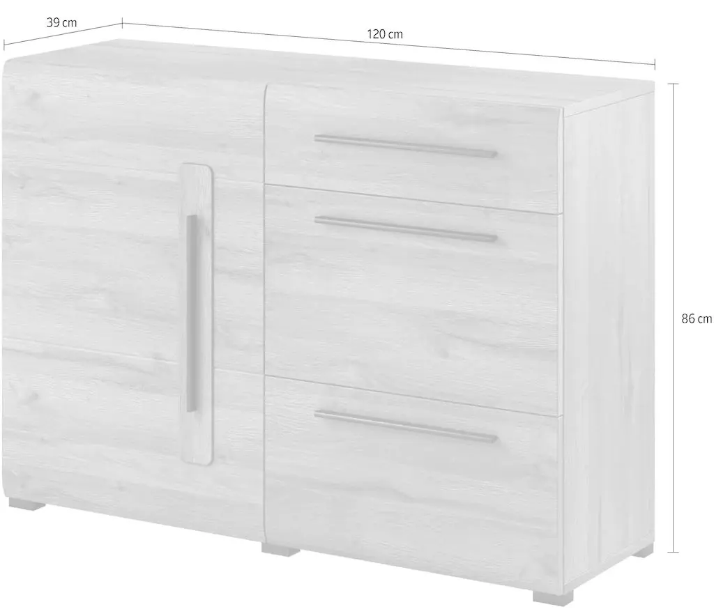Tumba Helvetia Tulsa №45 1D3S (White)