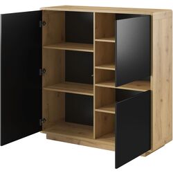 Tumba Helvetia Aston №42 3D (Black Matt/Taurus Oak) Thumb