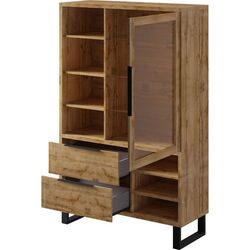 Vitrina Helvetia Halle №13 1D2S (Wotan Oak) Thumb