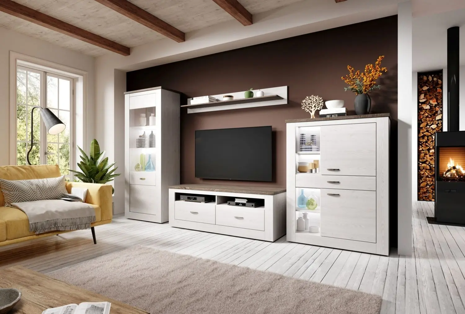 Tumba Helvetia Kanton №42 2D1S (Larch/Sonoma Truffle)