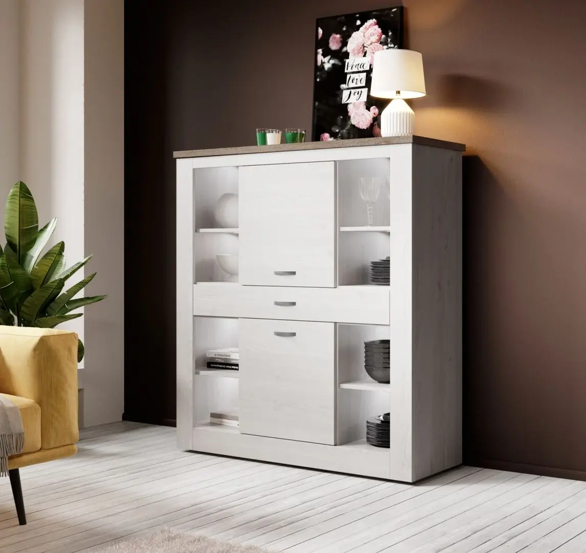 Tumba Helvetia Kanton №46 2D1S (Larch/Sonoma Truffle)