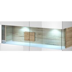 Tumba Helvetia Toledo №42 2D (White Gloss/Sanremo Oak Light) Thumb