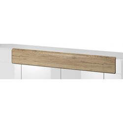 Tumba Helvetia Toledo №46 3D1S (White Gloss/Sanremo Oak Light) Thumb