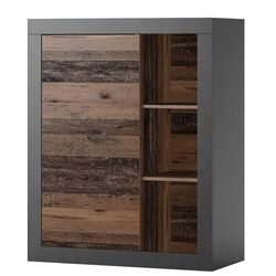 Tumba Helvetia Zena №42 1D P/L (Matera/Old Style Mix Planked-Old Wood)