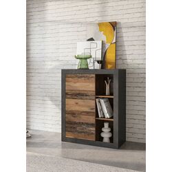 Tumba Helvetia Zena №42 1D P/L (Matera/Old Style Mix Planked-Old Wood) Thumb