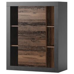 Comoda Helvetia Zena №46 2KL 2SZ (Matera/Old Style Mix Planked-Old Wood)