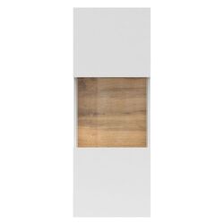 Vitrina suspendata Helvetia Ava №07 1D (White/Wotan Oak) Thumb