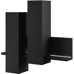 Dulap suspendat Helvetia Bota №04 (Black Matt) Thumb