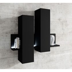 Dulap suspendat Helvetia Bota №04 (Black Matt) Thumb