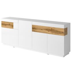 Tumba Helvetia Silke №25 4D2S (White/White Gloss/Wotan Oak)