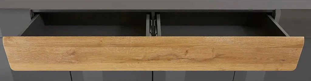 Tumba Helvetia Toledo №25 4D1S (Anthracite Gloss/Grandson Oak)