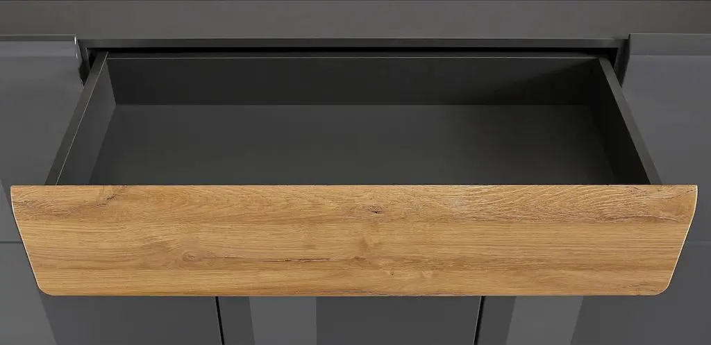 Tumba Helvetia Toledo №76 3D1S (Anthracite Gloss/Grandson Oak)