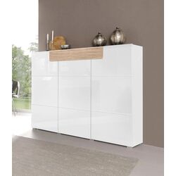 Tumba Helvetia Toledo №76 3D1S (White Gloss/Sanremo Oak Light) Thumb