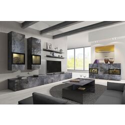 Тумба Helvetia Baros №26 2D3S (Slate/Black) Thumb