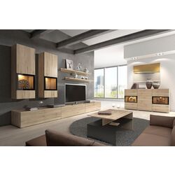 Tumba Helvetia Baros №26 2D3S (Sanremo Oak Light/Black) Thumb