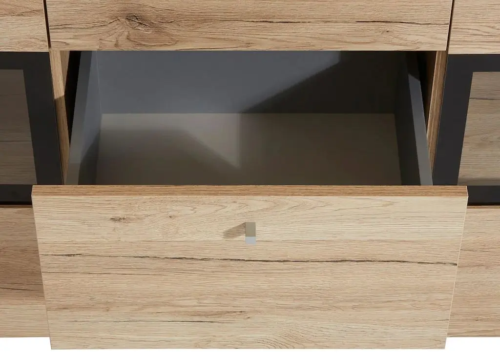 Tumba Helvetia Baros №26 2D3S (Sanremo Oak Light/Black)