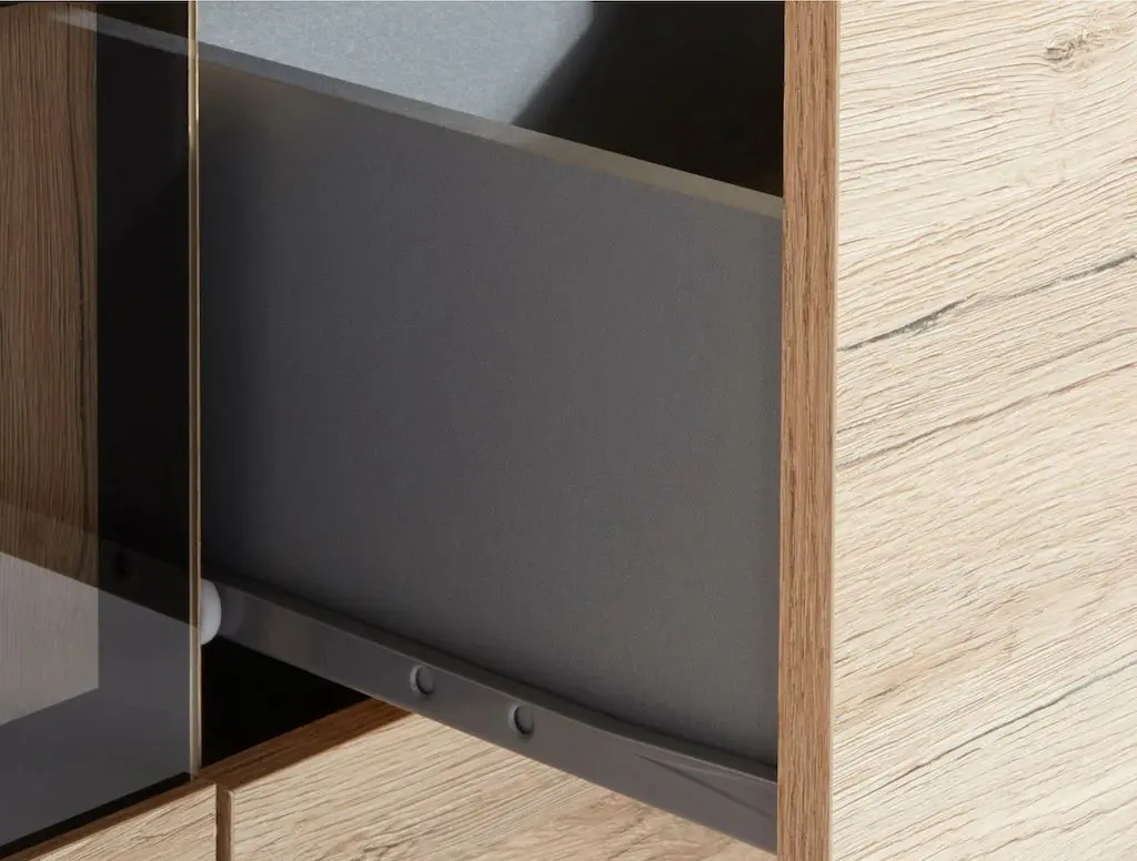 Tumba Helvetia Baros №26 2D3S (Sanremo Oak Light/Black)