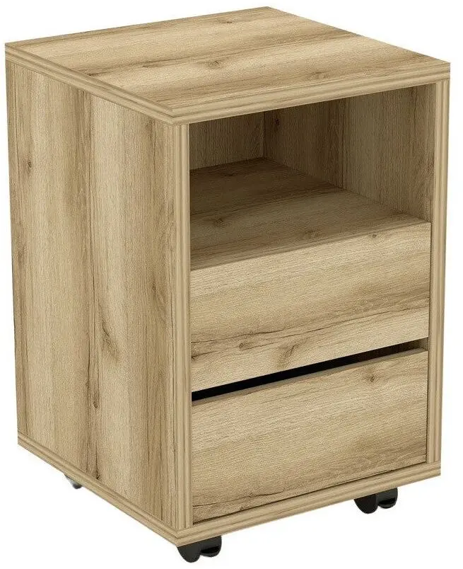 Tumba cu rotile Helvetia Agapi 2SZ (Grand Natural Oak)