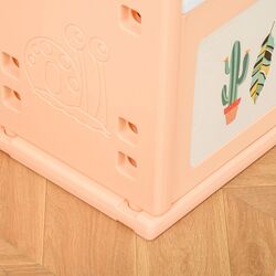 Шкаф Homcom 311-038OG 128x34x155 cm (Orange) Thumb