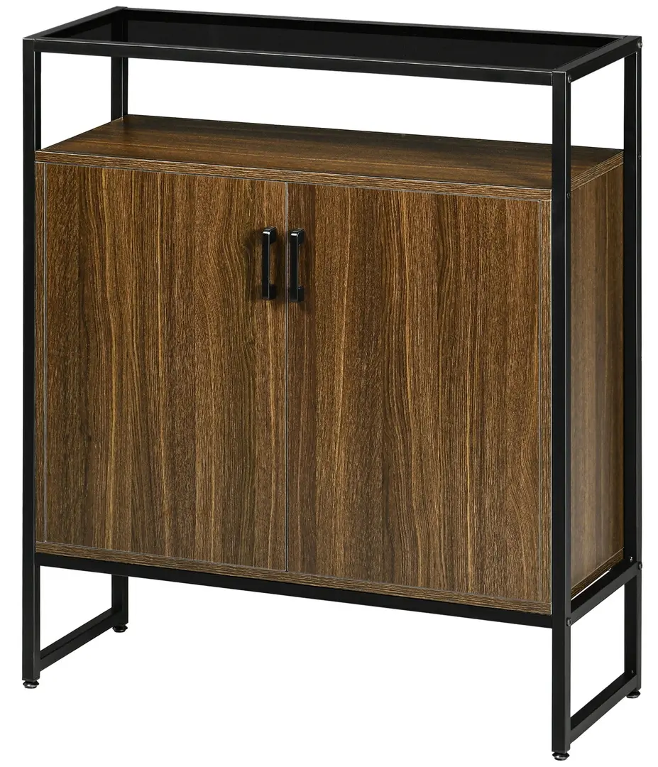 Tumba Homcom 838-266V00CF (Brown/Black)