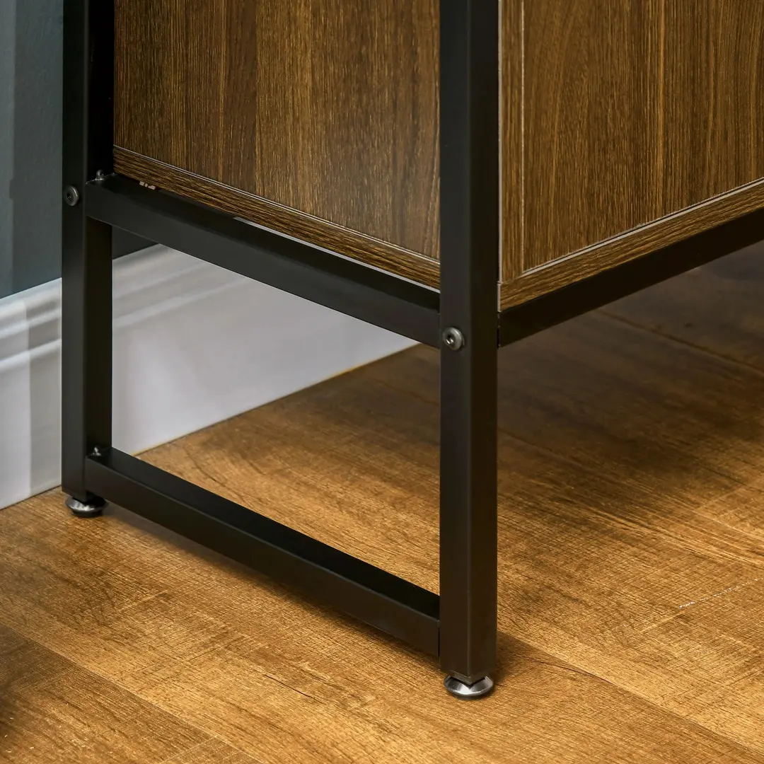 Tumba Homcom 838-266V00CF (Brown/Black)