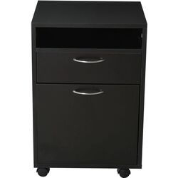 Tumba cu rotile Homcom 836-027BK 40x35x60 cm (Black) Thumb