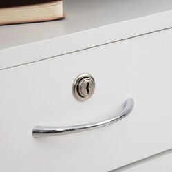 Tumba cu rotile Homcom 836-027V01WT 40x35x60 cm (White) Thumb