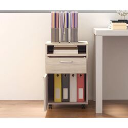 Тумба выкатная Homcom 836-027V80ND 40x35x60 cm (Oak) Thumb