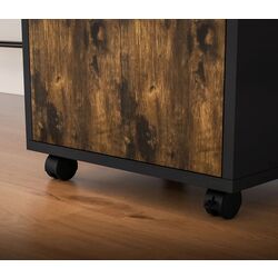 Тумба выкатная Homcom 836-027V82RB 40x35x60 cm (Browm/Black) Thumb