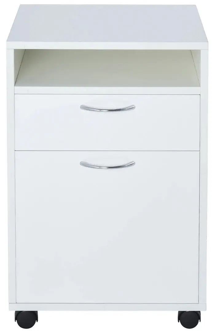 Тумба выкатная Homcom 836-027WT 40x35x60 cm (White)