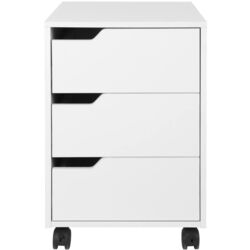 Tumba cu rotile Homcom 836-048WT 40x50x57 cm (White) Thumb