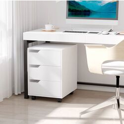 Тумба выкатная Homcom 836-048WT 40x50x57 cm (White)