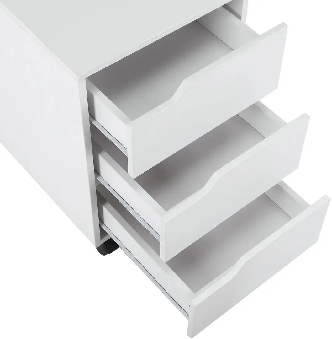 Tumba cu rotile Homcom 836-048WT 40x50x57 cm (White)