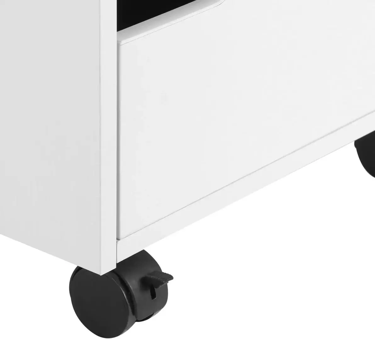 Tumba cu rotile Homcom 836-048WT 40x50x57 cm (White)